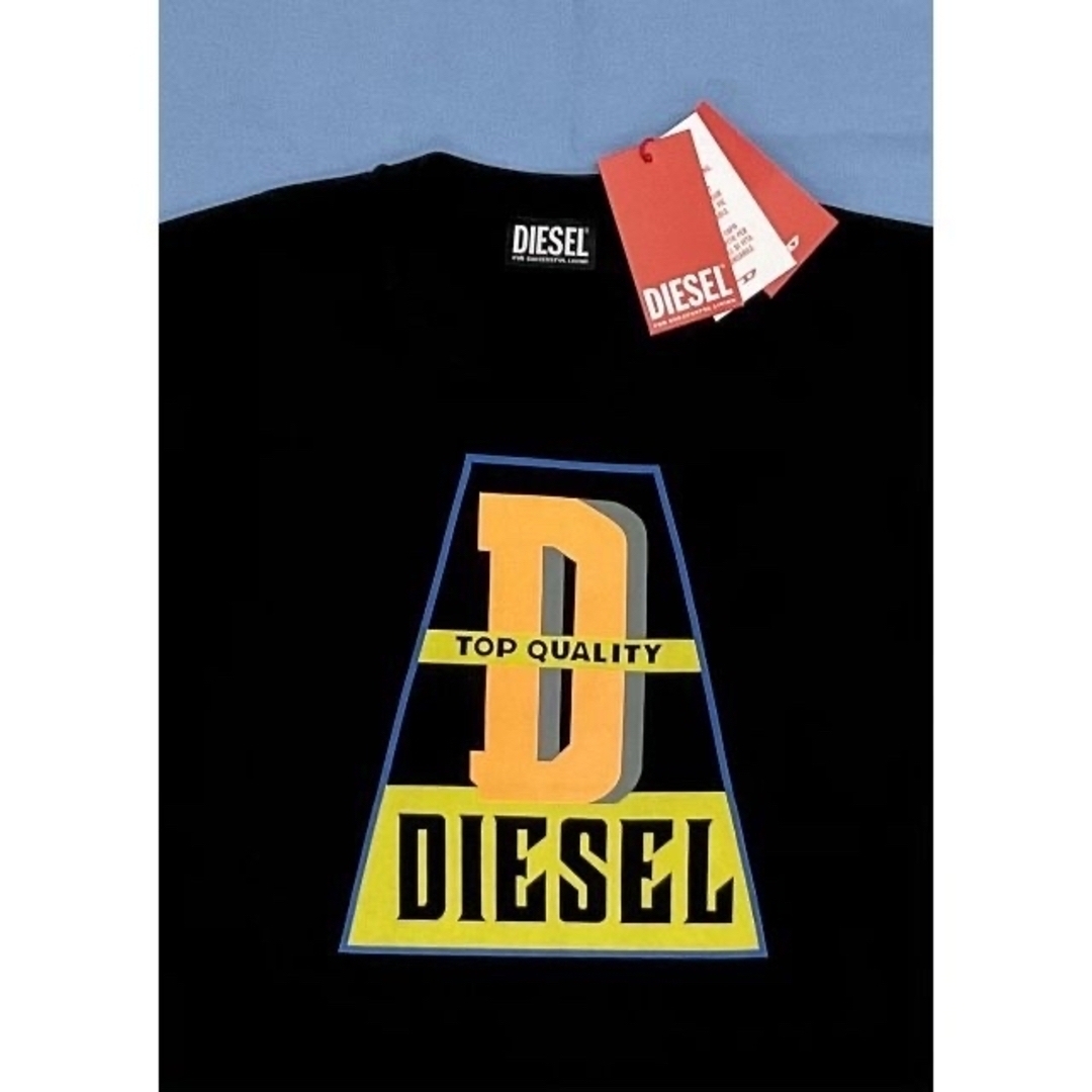 DIESEL(ディーゼル)のディーゼル　Tシャツ 07A23　ブラック　XLサイズ　 メンズのトップス(Tシャツ/カットソー(半袖/袖なし))の商品写真