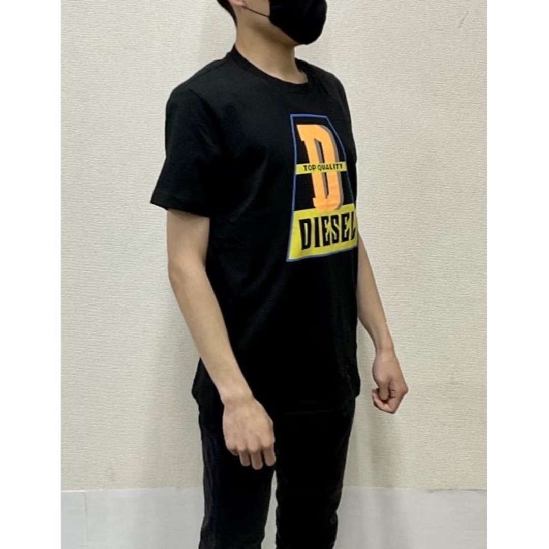 DIESEL(ディーゼル)のディーゼル　Tシャツ 07A23　ブラック　XLサイズ　 メンズのトップス(Tシャツ/カットソー(半袖/袖なし))の商品写真