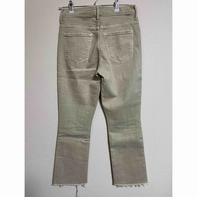 MOTHER/ SAND BEIGE INSIDER CROPデニム | venezafoods.com.br