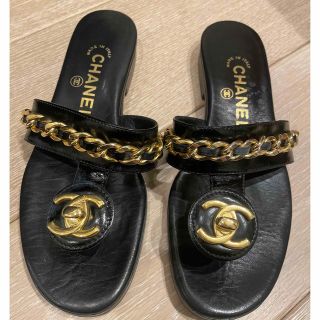 SALE ヴィンテージ CHANEL サンダル