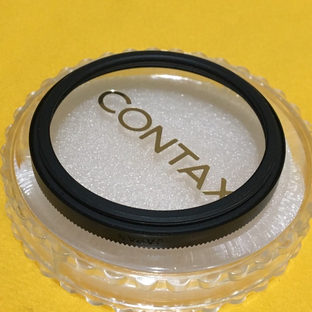 CONTAX 希少限定ブラックリム 黒枠純正 フィルター Φ46mm 良品 3