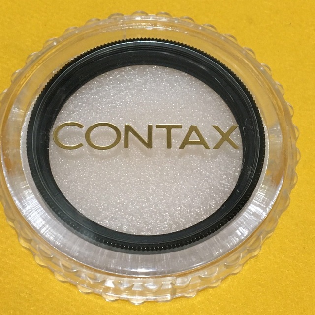 CONTAX 希少限定ブラックリム 黒枠純正 フィルター Φ46mm 良品 1