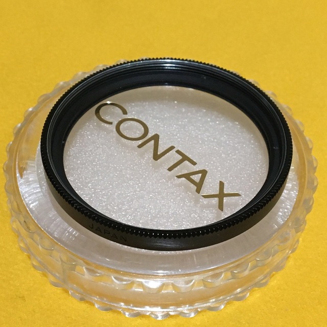 CONTAX 希少限定ブラックリム 黒枠純正 フィルター Φ46mm 良品 2