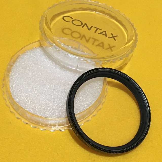 CONTAX 希少限定ブラックリム 黒枠純正 フィルター Φ46mm 良品 7