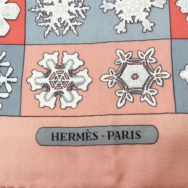 HERMES カレ90 FEUX DE L'HIVER 冬の火 ストールレディース