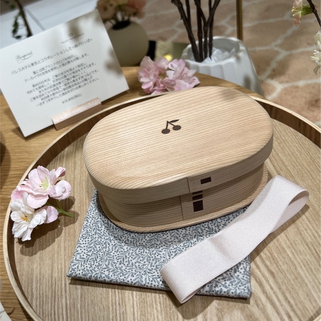 新品 ボンポワン 曲げわっぱ 限定クロス パレスホテル 全ての www