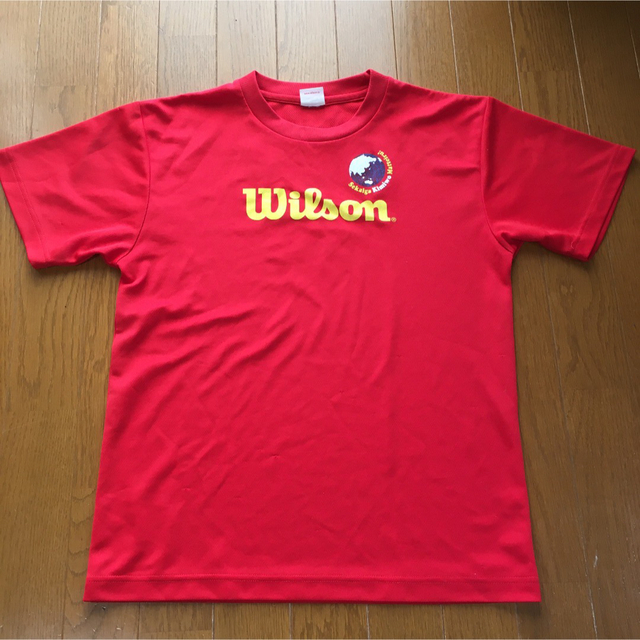 wilson(ウィルソン)のウィルソンスモールTシャツ スポーツ/アウトドアのスポーツ/アウトドア その他(バドミントン)の商品写真