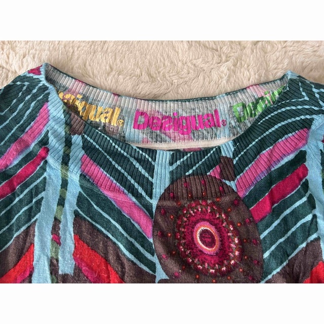 DESIGUAL(デシグアル)のDesigual カラフル セーター レディースのトップス(ニット/セーター)の商品写真