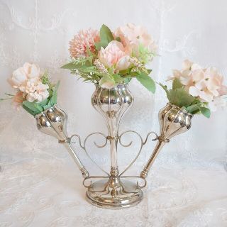 シルバーイパーン　花器　花瓶　シルバー　フラワーポット(花瓶)