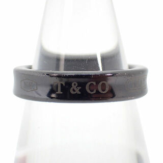ティファニー(Tiffany & Co.)の【中古】ティファニー チタン 1837 ナロー リング 8号[g7-25］(リング(指輪))