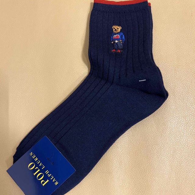 POLO RALPH LAUREN(ポロラルフローレン)の人気品❗️新品　レディース  ポロラルフローレン　綿ソックス　送料無料 レディースのレッグウェア(ソックス)の商品写真