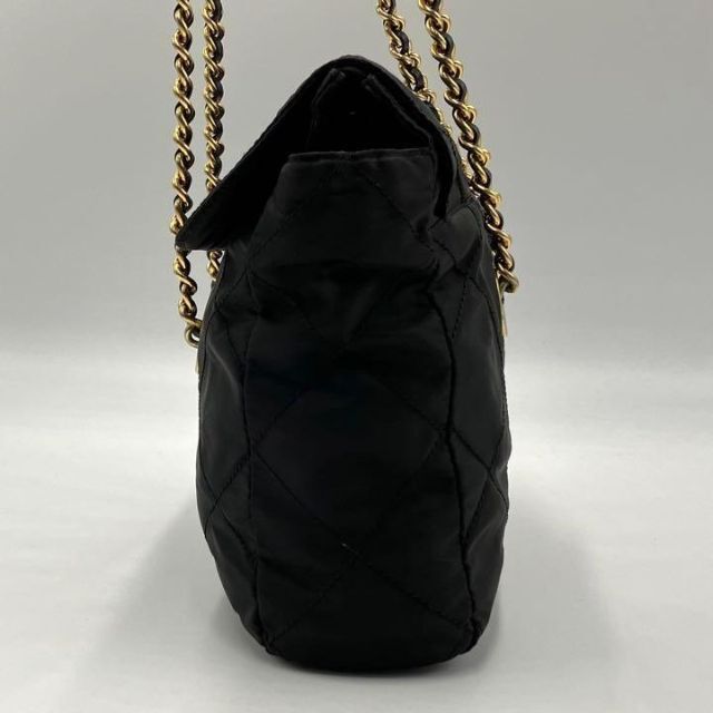 国産】 三角プレート 【美品】PRADA - CHANEL ダブルチェーン フラップ 国産】 三角プレート 【美品】PRADA - CHANEL ダブルチェーン フラップ