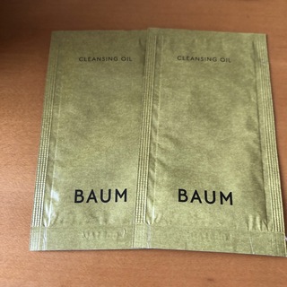 BAUM  クレンジングオイル　サンプル　2個セット(サンプル/トライアルキット)