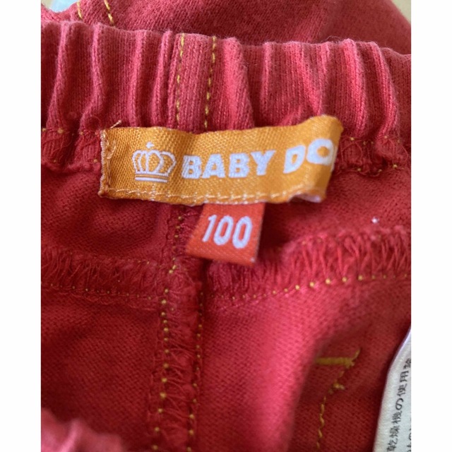 BABYDOLL(ベビードール)のBABYDOLL ハーフパンツ 100㎝ キッズ/ベビー/マタニティのキッズ服女の子用(90cm~)(パンツ/スパッツ)の商品写真