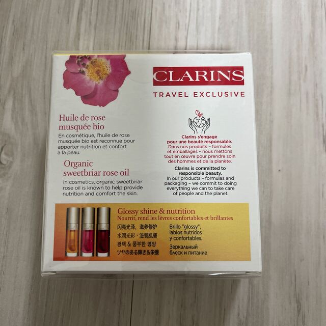 CLARINS(クラランス)のCLARINS グロス3色セット コスメ/美容のベースメイク/化粧品(リップグロス)の商品写真