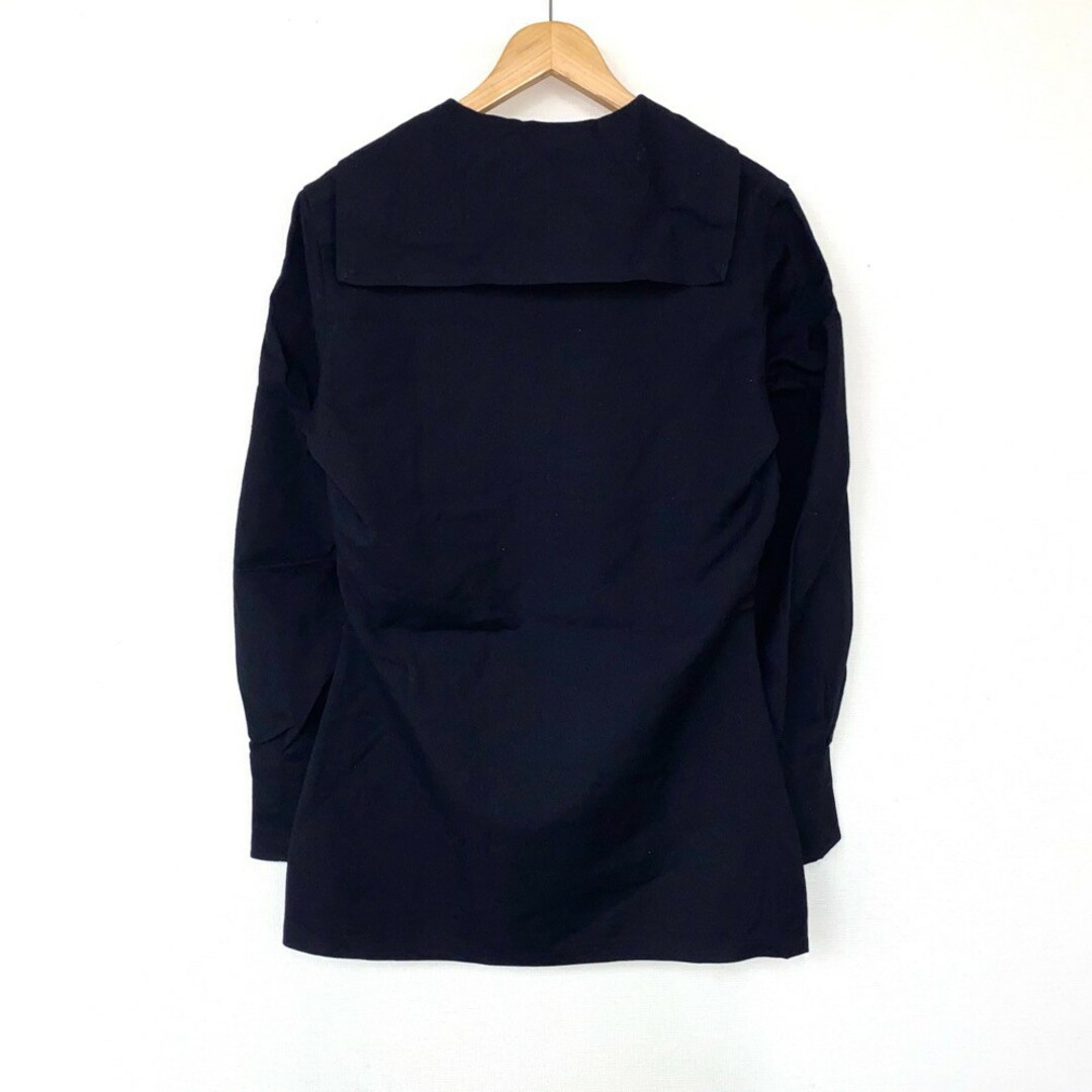 【1点限り】Volume Sleeve Sailor Shirt / Navy