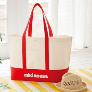 ミキハウス(mikihouse)の☺︎︎最終値下げ☺︎︎MIKIHOUSE ノベルティ BIGトートバッグ(トートバッグ)