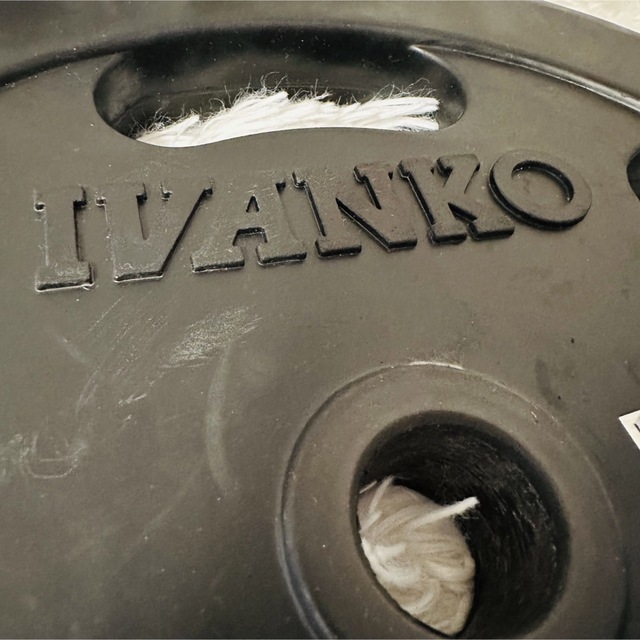 IVANKO ラバーイージーグリッププレート 10kg×2枚 28mm用-