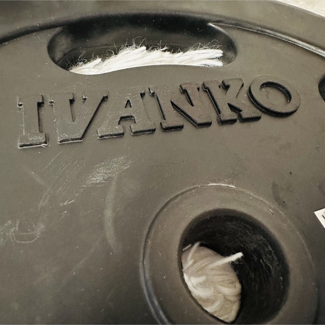 IVANKO ラバーイージーグリッププレート 10kg×2枚 28mm用 IVANKO ラバーイージーグリッププレート 10kg×2枚 28mm用