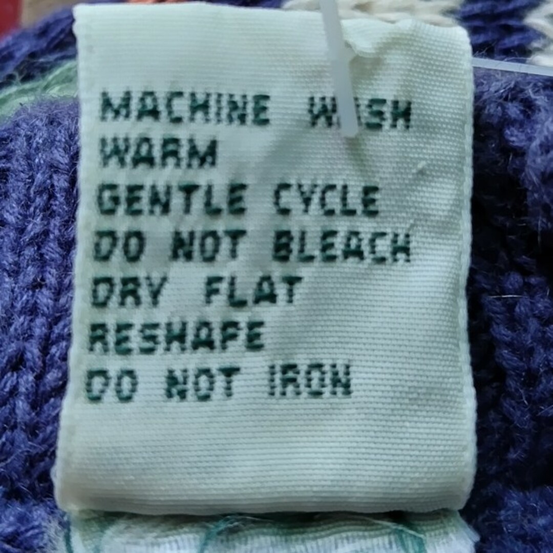 STEEPLECHASE ニット　丸首長袖セーター メンズのトップス(ニット/セーター)の商品写真