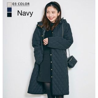 ベースメントオンライン BASEMENT キルティングコート www