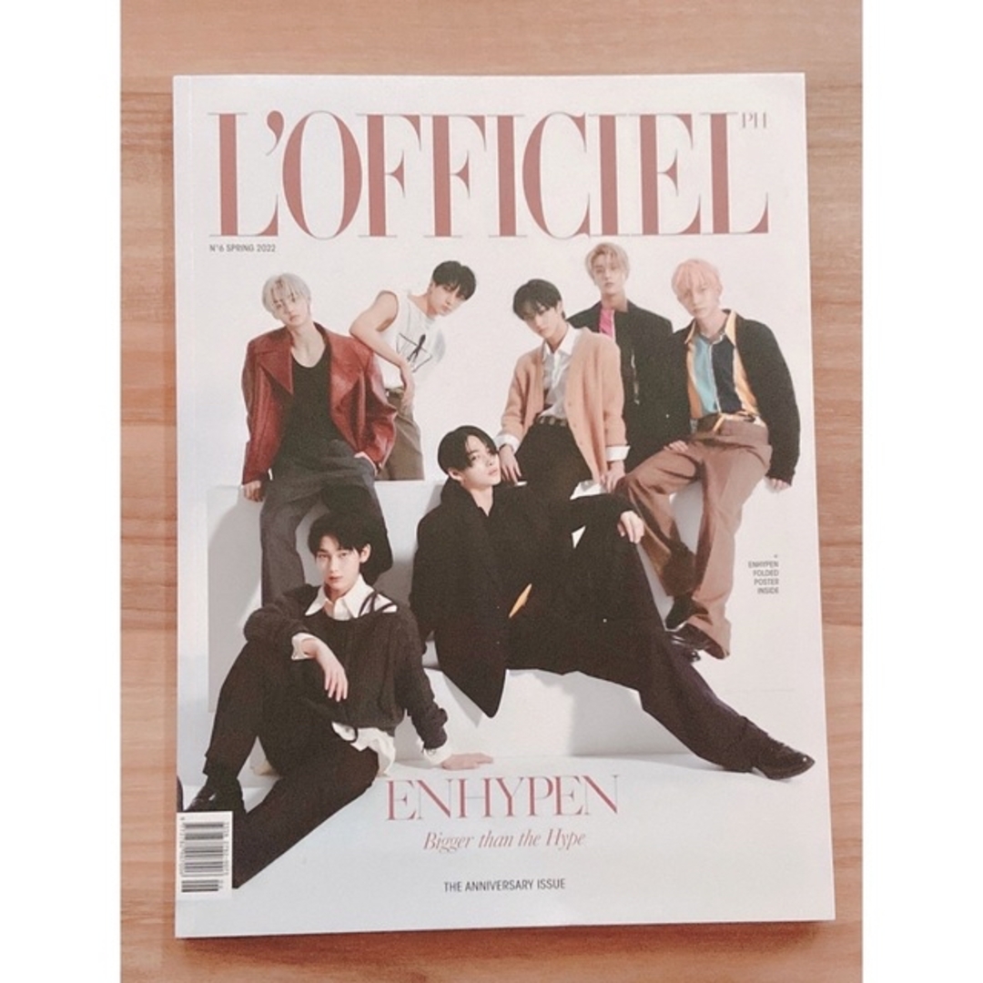 ENHYPEN(エンハイプン)のENHYPEN 雑誌　L'OFFICIEL Philippines エンタメ/ホビーの雑誌(アート/エンタメ/ホビー)の商品写真