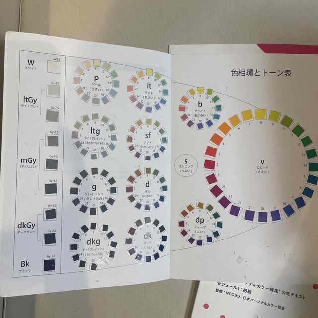 rei 様専用色彩技能パーソナルカラー検定　公式テキスト　モジュール1 初級 エンタメ/ホビーの本(資格/検定)の商品写真