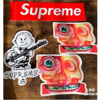 シュプリーム(Supreme)のsupreme (ステッカー4枚セット)(シール)