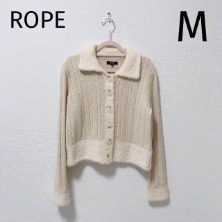 ロペ(ROPE’)のROPE ロペ　カーディガン　ニット　羽織り　トップス　アウター　春　M(カーディガン)