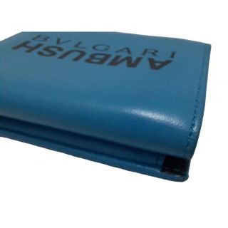 BVLGARI - ブルガリ 財布 AMBUSH コラボ セルペンティ 三つ折り ブルー ...