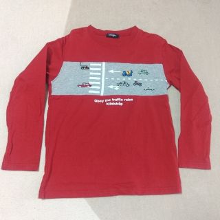 クレードスコープ(kladskap)のクレードスコープ車道路長袖 Tシャツ130＆オジコドクターイエロー8Aトレーナー(Tシャツ/カットソー)