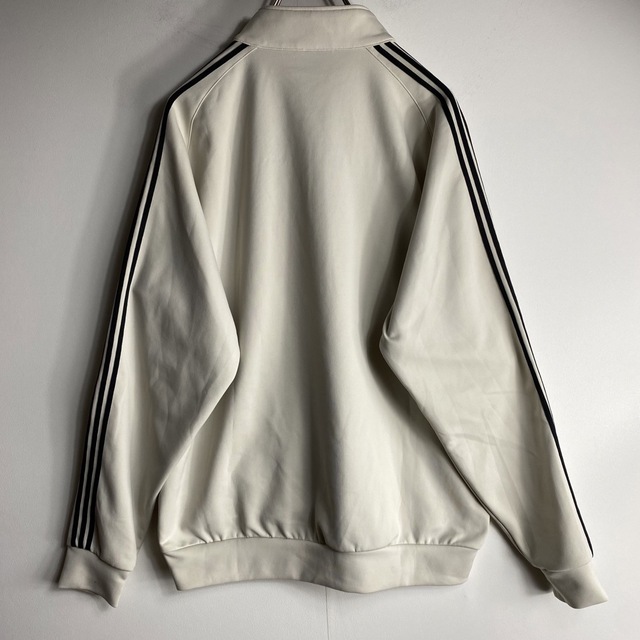 00s  adidas ハーフジップ トラックジャケット ジャージ ベージュ