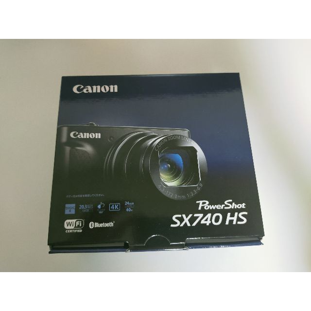 新品 - Canon 新品 ブラック HS SX740 PowerShot Canon キャノン