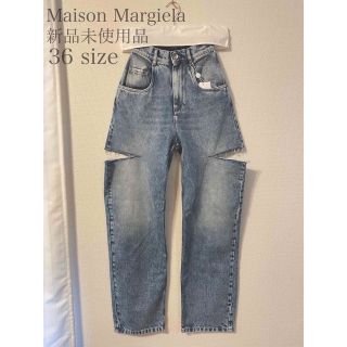 マルタンマルジェラ(Maison Martin Margiela)の■ Maison Margiela デニムジーンズ スラッシュディテール ■(デニム/ジーンズ)