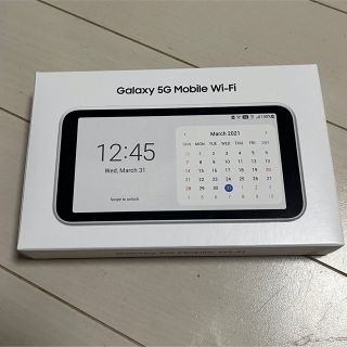 ギャラクシー(Galaxy)のSAMSUNG Galaxy 5G Mobile Wi-Fi SCR01 2個(スマートフォン本体)