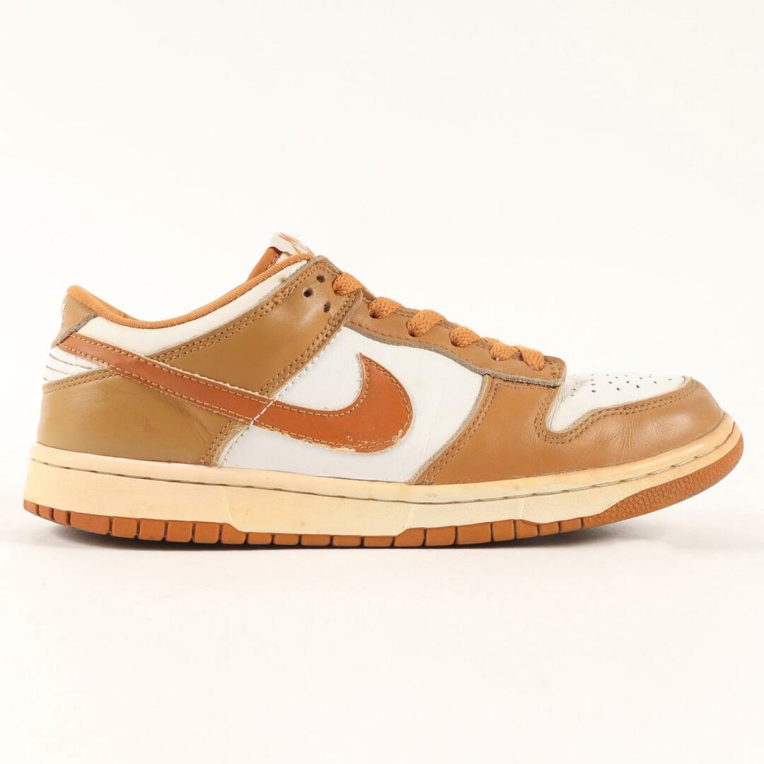 NIKE ナイキ ヴィンテージ 90s DUNK LOW 初期復刻 CITY ATTACK カレー 99年製 630358-171 ダンク ロー スニーカー シューズ 靴 ホワイト ダークカレー シンプル ブランド カジュアル サイズ：26.5cm US8.5 【メンズ】【R038】