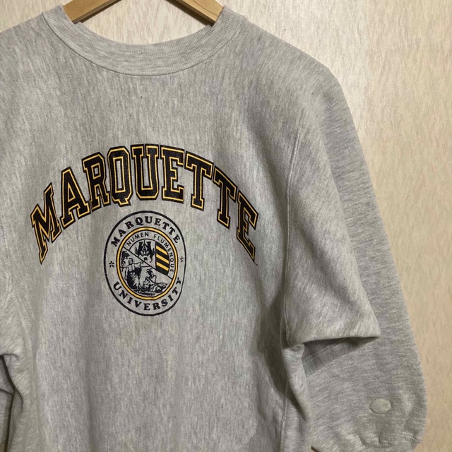 40cm身幅90s Champion リバースウィーブ "Marquette"