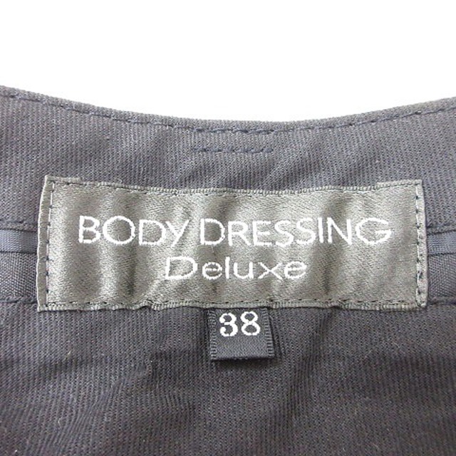 BODY DRESSING Deluxe(ボディドレッシングデラックス)のボディドレッシングデラックス パンツ スラックス クロップド 麻混 38 グレー レディースのパンツ(その他)の商品写真