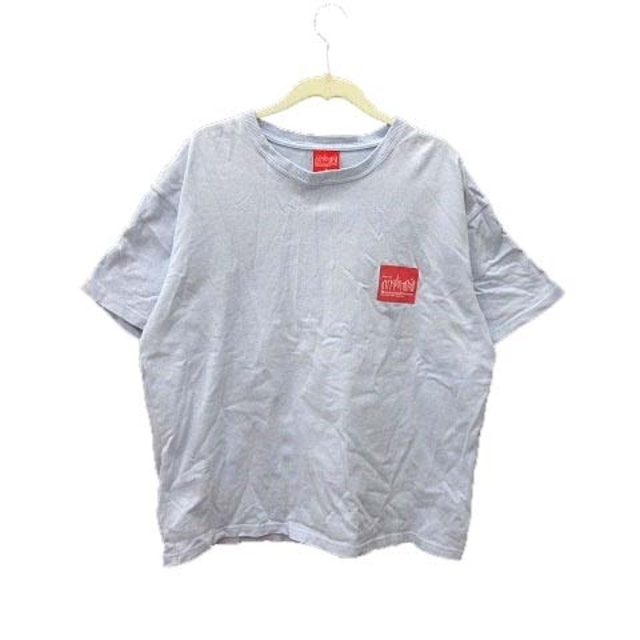 Manhattan Portage(マンハッタンポーテージ)のマンハッタンポーテージ Tシャツ カットソー 半袖 S 青 ライトブルー メンズのトップス(Tシャツ/カットソー(半袖/袖なし))の商品写真