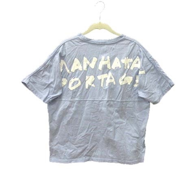 Manhattan Portage(マンハッタンポーテージ)のマンハッタンポーテージ Tシャツ カットソー 半袖 S 青 ライトブルー メンズのトップス(Tシャツ/カットソー(半袖/袖なし))の商品写真