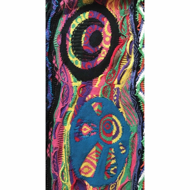 異次元のデザイン 芸術 90s COOGI クージー コットン ニット 異次元のデザイン 芸術 90s COOGI クージー コットン ニット