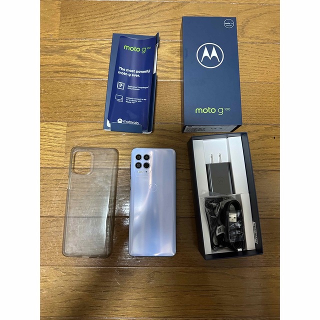 Motorola(モトローラ)のmoto g100 スマホ/家電/カメラのスマートフォン/携帯電話(スマートフォン本体)の商品写真