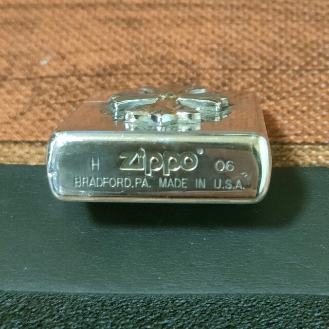 立体Cross　Zippo　立体メタル　クロスジッポー　06年製 H 06