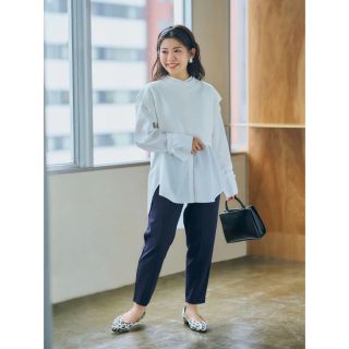 コヒナ(COHINA)の【新品/ダグ付】cohina コヒナ　ストレッチカットテーパード　-short(カジュアルパンツ)