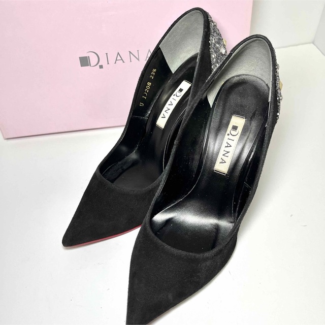 DIANA(ダイアナ)のDIANA/ダイアナ /レッドソール/スエード レディースの靴/シューズ(ハイヒール/パンプス)の商品写真