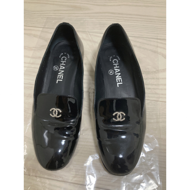 新作入荷!!】 CHANEL - シャネル パールオペラシューズ 36 ローファー+