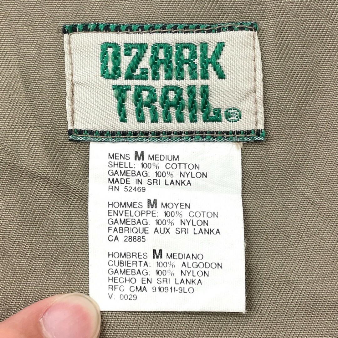 OZARK TRAIL ハンティング ベスト キルティング切り替え サイズ：M カーキ Deadstock デッドストック 2