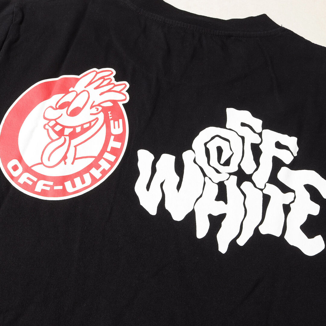 黒M オフホワイトOFF WHITE Tシャツ