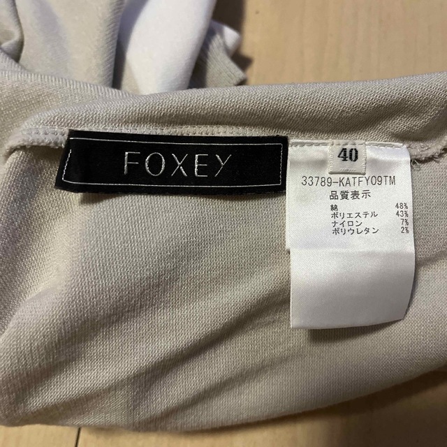 FOXEY(フォクシー)のフォクシー　カットソー レディースのトップス(カットソー(半袖/袖なし))の商品写真