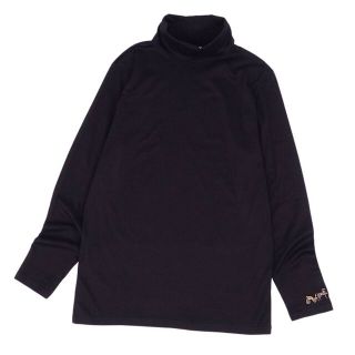 エルメス(Hermes)の美品 エルメス HERMES Tシャツ マルジェラ期 カットソー タートルネック コットン トップス レディース イタリア製 S ブラック(Tシャツ/カットソー(半袖/袖なし))